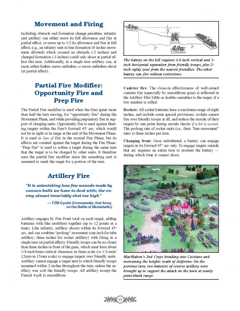 Page 13 from 1859 Rules Book