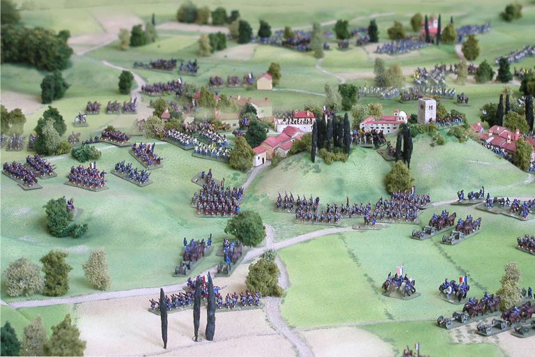 Game Board MacMahon's 2nd Corps breaks into Cassiano
